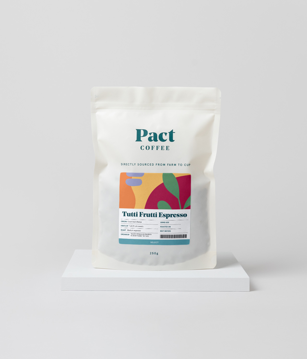Tutti Frutti Espresso by Pact Coffee